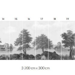 Панно Loymina Панорама нежных парков PNR1 011 3×1