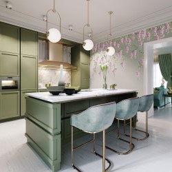 Панно Loymina Панорама Лиловый дождь PNR2 005 3×1