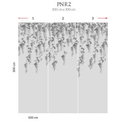 Панно Loymina Панорама Лиловый дождь PNR2 005/3 3×1
