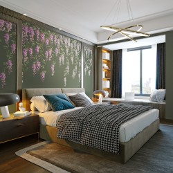 Панно Loymina Панорама Лиловый дождь PNR2 005/3 3×1