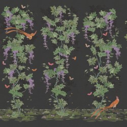 Панно Loymina Панорама Шинуазри: райский сад PNR3 008 3×1