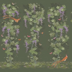 Панно Loymina Панорама Шинуазри: райский сад PNR3 015 3×1