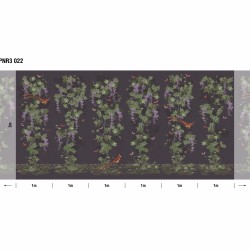 Панно Loymina Панорама Шинуазри: райский сад PNR3 022 3×1