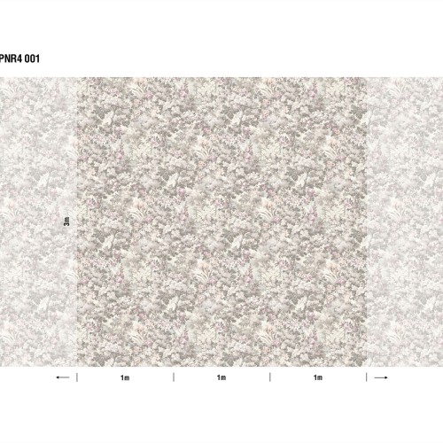 Панно Loymina Панорама Английский сад: панорамный паттерн PNR4 001 3×1 Панно Loymina Панорама Английский сад: панорамный паттерн PNR4 001 3×1