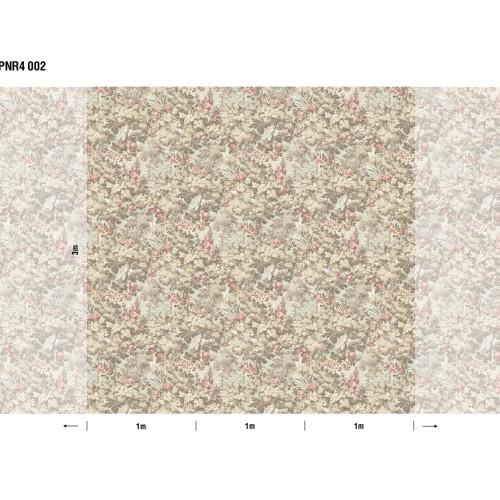 Панно Loymina Панорама Английский сад: панорамный паттерн PNR4 002 3×1 Панно Loymina Панорама Английский сад: панорамный паттерн PNR4 002 3×1