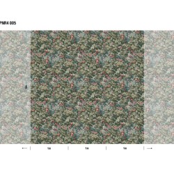 Панно Loymina Панорама Английский сад: панорамный паттерн PNR4 005 3×1