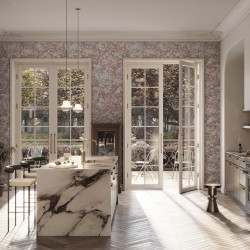 Панно Loymina Панорама Английский сад: панорамный паттерн PNR4 007 3×1