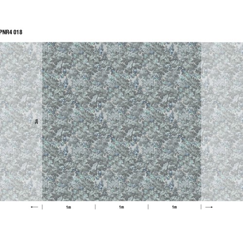 Панно Loymina Панорама Английский сад: панорамный паттерн PNR4 018 3×1 Панно Loymina Панорама Английский сад: панорамный паттерн PNR4 018 3×1