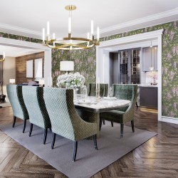 Панно Loymina Панорама Танец вистерий PNR5 005/3 3×1