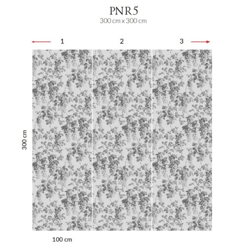Панно Loymina Панорама Танец вистерий PNR5 009 3×1 Панно Loymina Панорама Танец вистерий PNR5 009 3×1