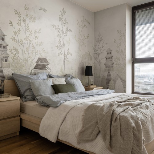 Панно Loymina Панорама Сад уединения PNR6 001 3×1 Панно Loymina Панорама Сад уединения PNR6 001 3×1