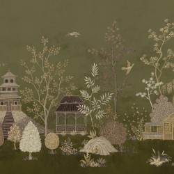 Панно Loymina Панорама Сад уединения PNR6 005 3×1