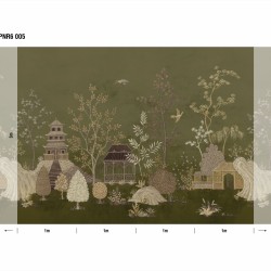 Панно Loymina Панорама Сад уединения PNR6 005 3×1