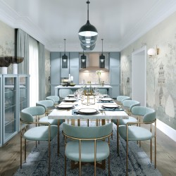 Панно Loymina Панорама Сад уединения PNR6 006 3×1