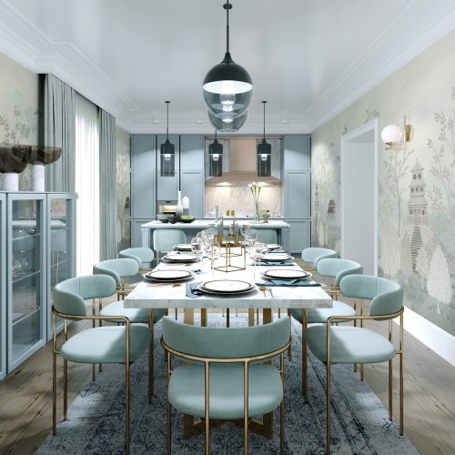 Панно Loymina Панорама Сад уединения PNR6 006 3×1 Панно Loymina Панорама Сад уединения PNR6 006 3×1