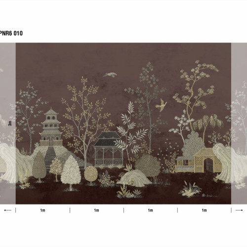 Панно Loymina Панорама Сад уединения PNR6 010 3×1 Панно Loymina Панорама Сад уединения PNR6 010 3×1