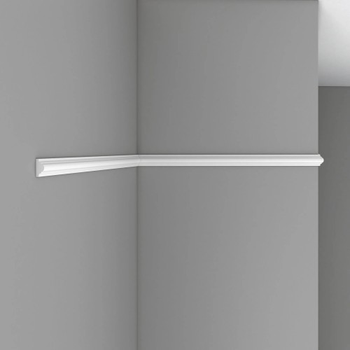 Молдинг из полиуретана под покраску Decomaster 97012 2400×25×12