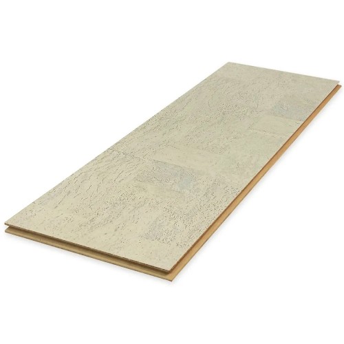 Пробковый пол замковый IberCork Саламанка бланко 900×300×10