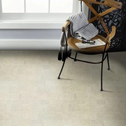 Пробковый пол замковый IberCork Саламанка бланко 900×300×10