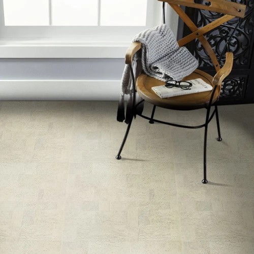 Пробковый пол замковый IberCork Саламанка бланко 900×300×10