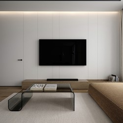 Профиль алюминиевый теневой разделительный Decaro D009.3A Black черный 3000×7×7,5