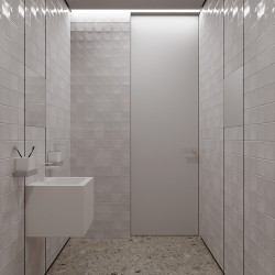 Профиль алюминиевый теневой разделительный Decaro D009.3A Black черный 3000×7×7,5