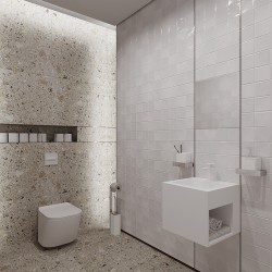 Профиль алюминиевый теневой разделительный Decaro D009.3A Black черный 3000×7×7,5