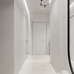 Профиль алюминиевый теневой разделительный Decaro D009.3A Black черный 3000×7×7,5