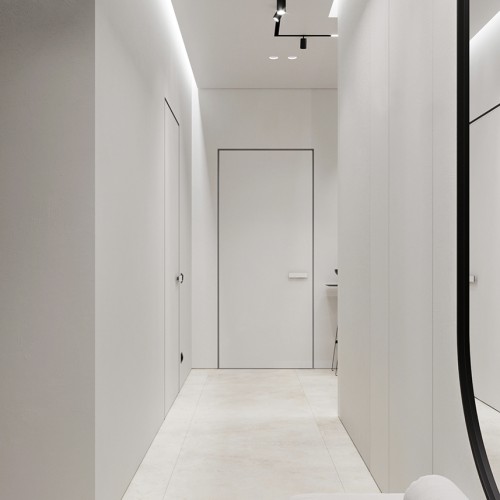 Профиль алюминиевый теневой разделительный Decaro D009A Black черный 3000×5×10