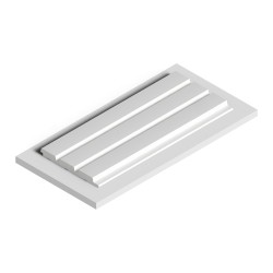 Стеновая панель под покраску Hiwood LV124 LONG NP 3000×120×12