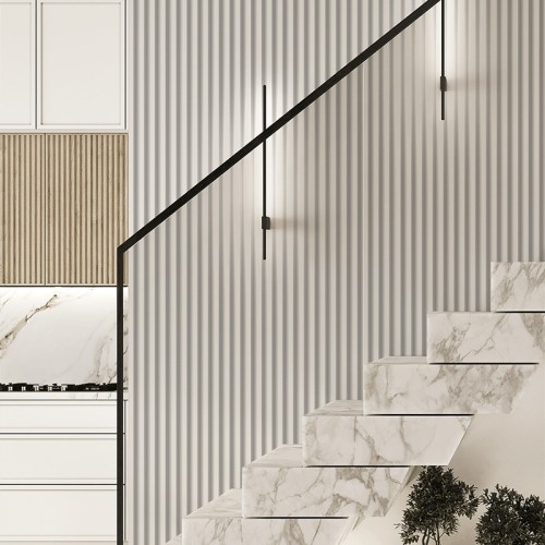 Стеновая панель под покраску Hiwood LV137 LONG NP 3000×120×12