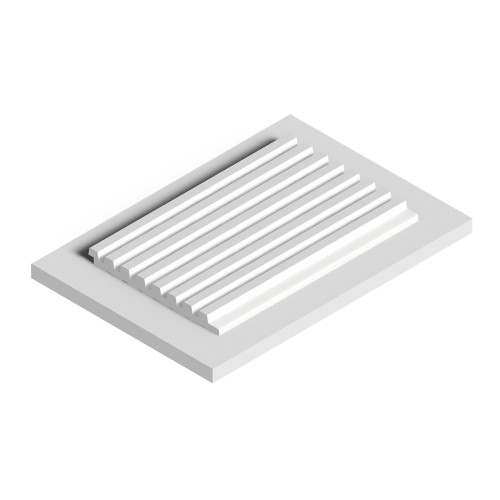 Стеновая панель под покраску Hiwood LV129 LONG NP 3000×120×11