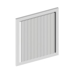 Стеновая панель под покраску Hiwood LV129 LONG NP 3000×120×11