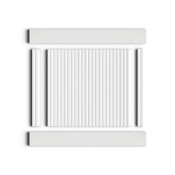 Стеновая панель под покраску Hiwood LV129 LONG NP 3000×120×11