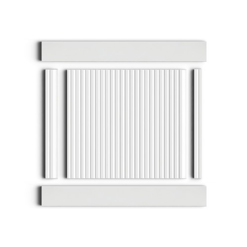 Стеновая панель под покраску Hiwood LV129 LONG NP 3000×120×11