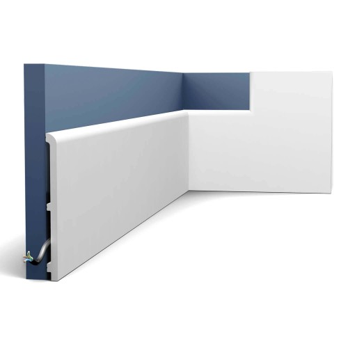 Плинтус дюрополимерный под покраску Orac Decor SX212 2000×170×13