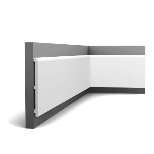 Плинтус дюрополимерный под покраску Orac Decor SX212 2000×170×13