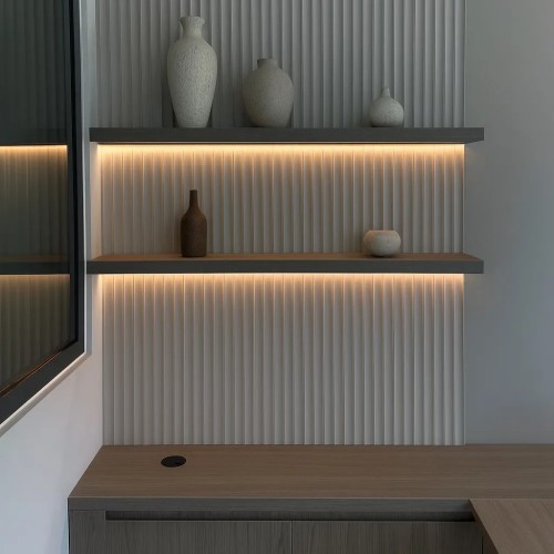 Стеновая панель под покраску Orac Decor Clavier WX214 2000×252×15,7