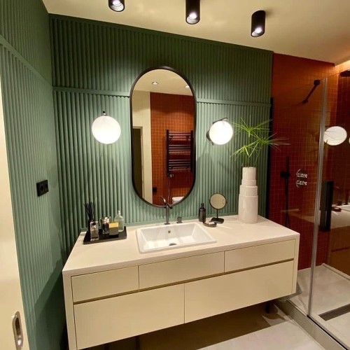 Стеновая панель под покраску Orac Decor Flute XL WX218 2600×253×17,3