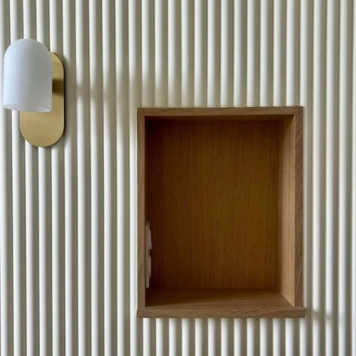 Стеновая панель под покраску Orac Decor Flute XL WX218 2600×253×17,3