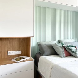 Стеновая панель под покраску Orac Decor Flute XL WX218 3000×253×17,3