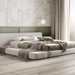 Кварцвиниловая плитка Fargo клеевая Comfort LVT Дуб Лондонский Туман 20-81996-14 1227×152×2,5