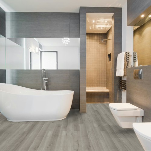 Кварцвиниловая плитка Fargo клеевая Comfort LVT Дуб Лондонский Туман 20-81996-14 1227×152×2,5