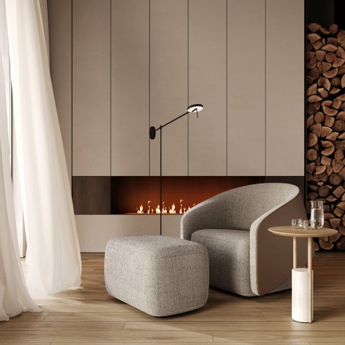 Кварцвиниловая плитка Fargo клеевая Comfort LVT Дуб Тенерифе 20-45124-08 1227×152×2,5