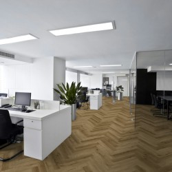 Кварцвиниловая плитка Fargo клеевая Parquet LVT Дуб Робуста 22-81996-9 венгерская елка 595×119×2,5