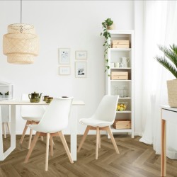 Кварцвиниловая плитка Fargo клеевая Parquet LVT Дуб Робуста 22-81996-9 венгерская елка 595×119×2,5