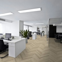 Кварцвиниловая плитка Fargo клеевая Parquet LVT Вяз Оксфорд 22-2101-05 венгерская елка 595×119×2,5