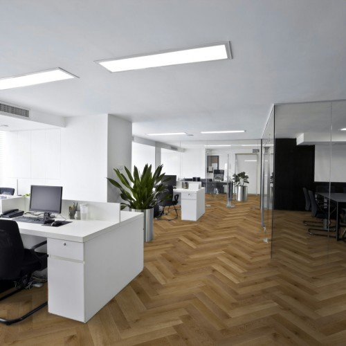 Кварцвиниловая плитка Fargo клеевая Parquet LVT Дуб Окленд 22-653-76 венгерская елка 595×119×2,5