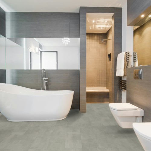 Кварцвиниловая плитка Fargo клеевая Stone LVT Бетон Норд 48143-13 606×303×2,5