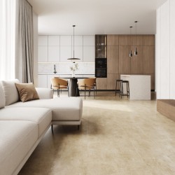 Кварцвиниловая плитка Fargo клеевая Stone LVT Травертин Песочный 48102-08 606×303×2,5